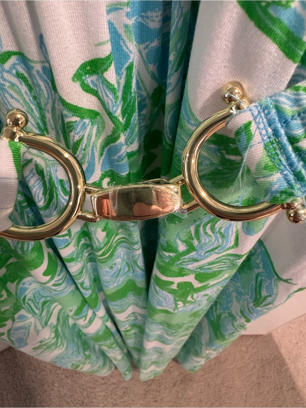 Lilly Pulitzer Colman Midi Dress in Galloping Gals 1976 Print - Picture 7 of 8